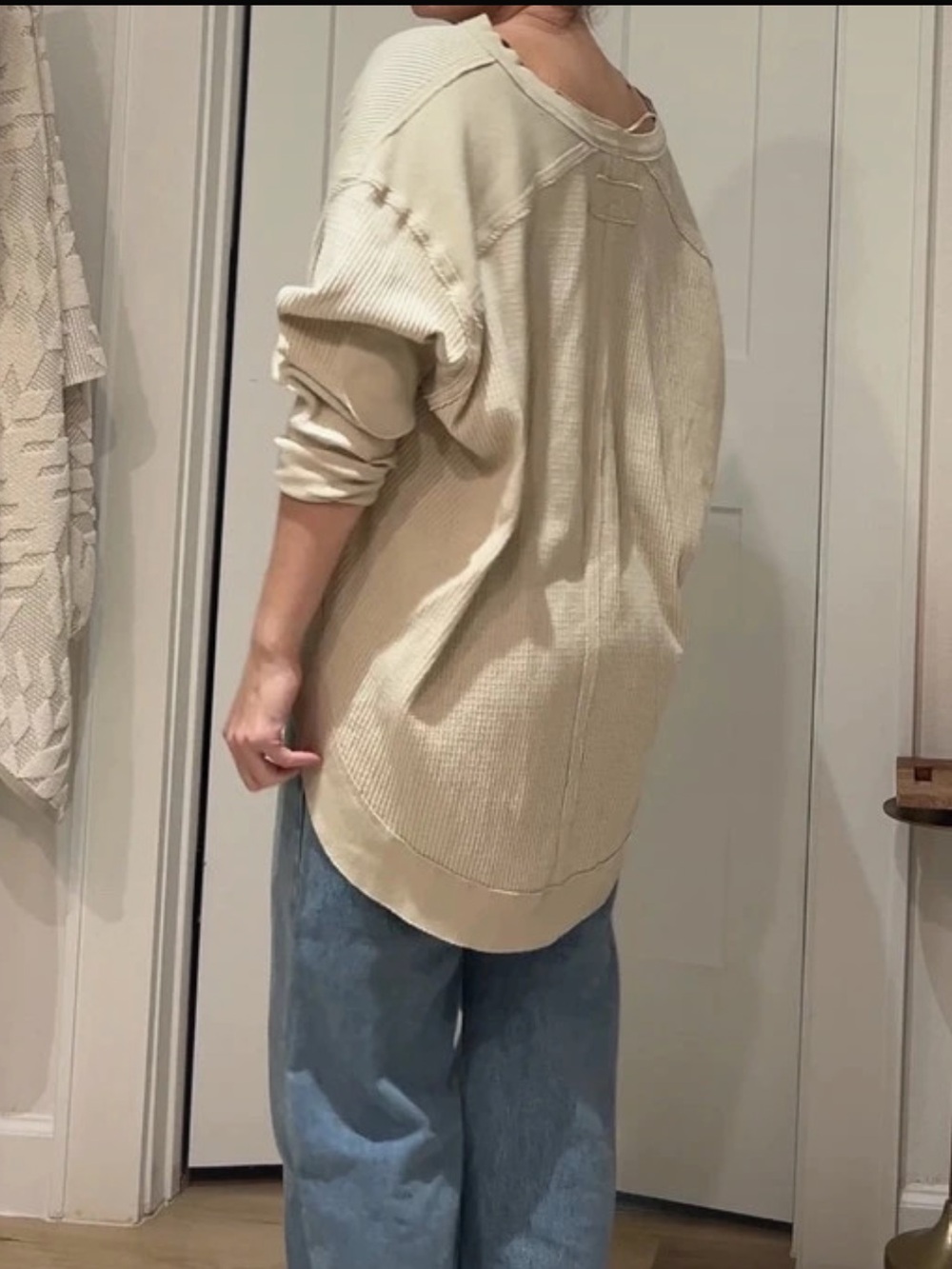 V-neck sweater
